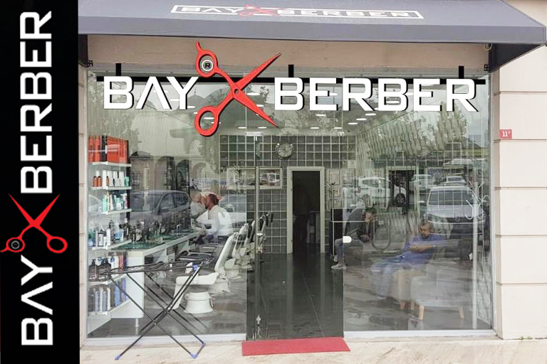 Bay Berber Official — Başçarşı salon girişi